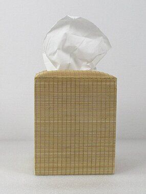 RAFFIA BOUTIQUE TISSUE BOX COVER